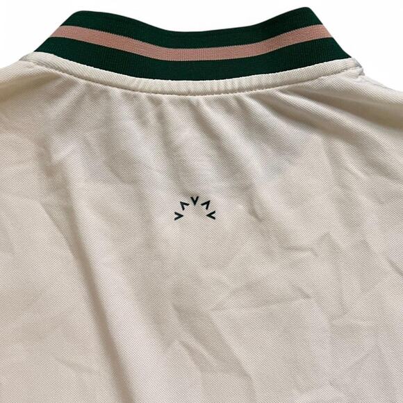 Varley Nora Court Tennis Dress White and Forest Size Medium - Picture 4 of 7
